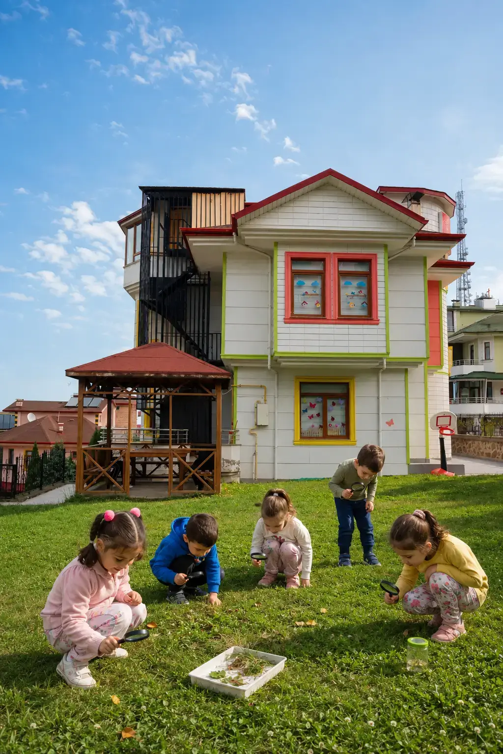 Çocukların sınıf oyunu